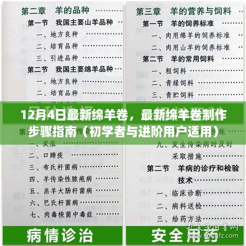 最新綿羊卷制作指南，從初學(xué)者到進(jìn)階用戶(hù)的步驟教程（12月4日更新）