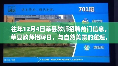 莘縣教師招聘日，與自然美景的邂逅，探尋內(nèi)心寧靜之旅