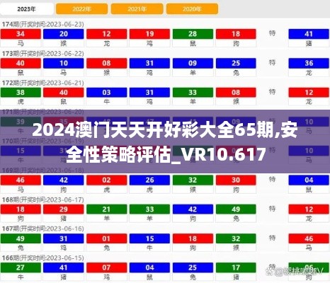 2024澳門天天開(kāi)好彩大全65期,安全性策略評(píng)估_VR10.617