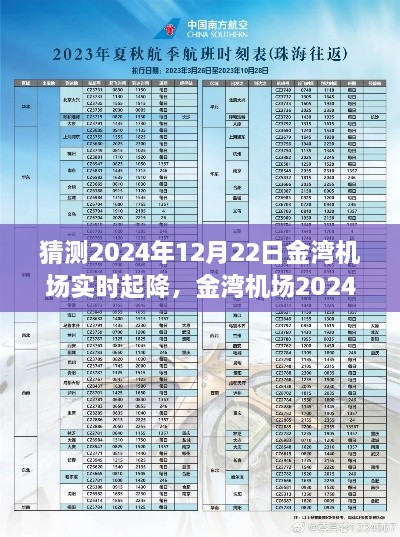 金灣機場航班動態(tài)評測報告，預測與解析金灣機場在2024年12月22日的起降航班情況報告