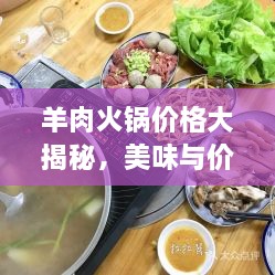 羊肉火鍋價(jià)格大揭秘，美味與價(jià)值完美融合！