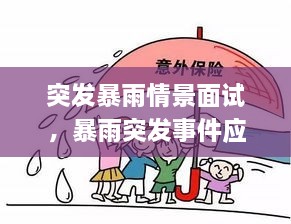 突發(fā)暴雨情景面試，暴雨突發(fā)事件應(yīng)急預(yù)案 