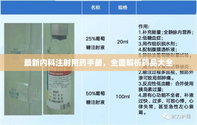 最新內科注射用藥手冊，全面解析藥品大全