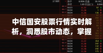 中信國安股票行情實時解析，洞悉股市動態(tài)，掌握投資先機