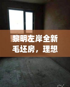 黎明左岸全新毛坯房，理想三室二衛(wèi)二廳居住空間